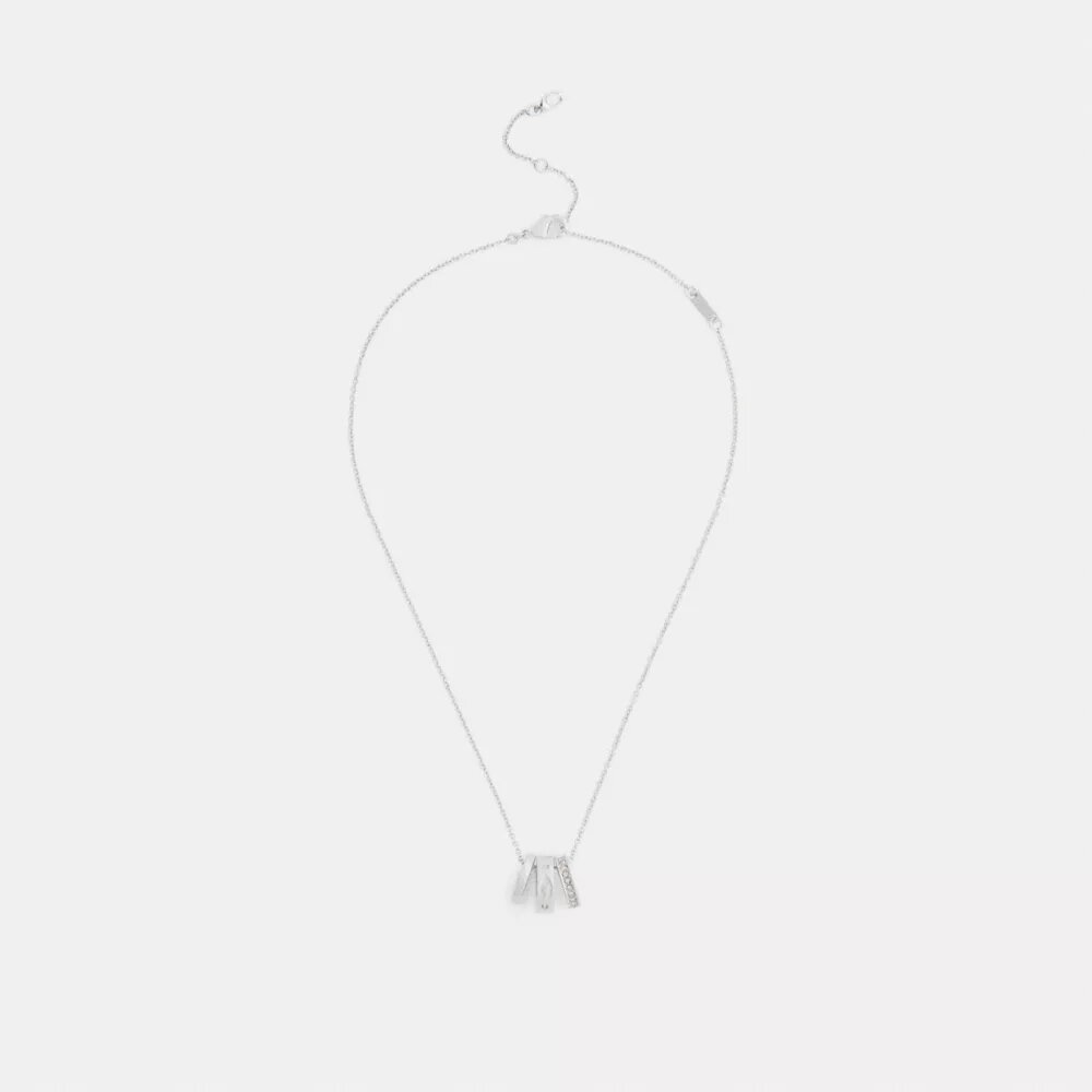 Collar con rondelles en forma de C repetidas