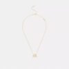 Collar con rondelles en forma de C repetidas