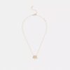Collar con rondelles en forma de C repetidas