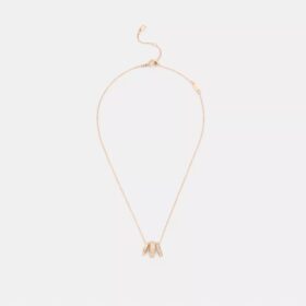 Collar con rondelles en forma de C repetidas