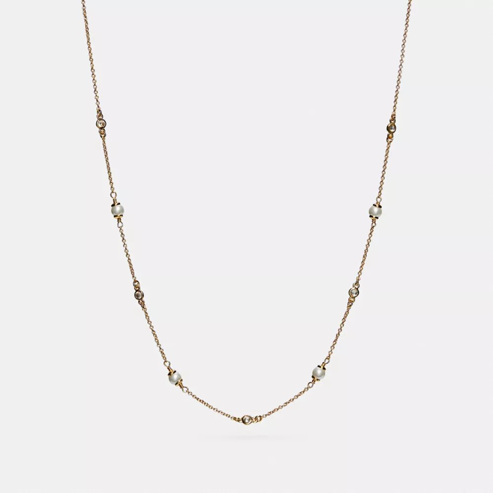 Collar de perlas «Sculpted C»