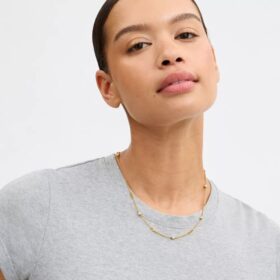 Collar de perlas «Sculpted C»