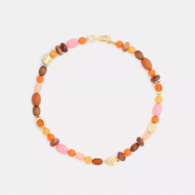 Collar gargantilla con cuentas
