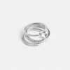 Conjunto de anillos «Halo Heart»