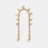 Correa con cadena de colgantes de Charms