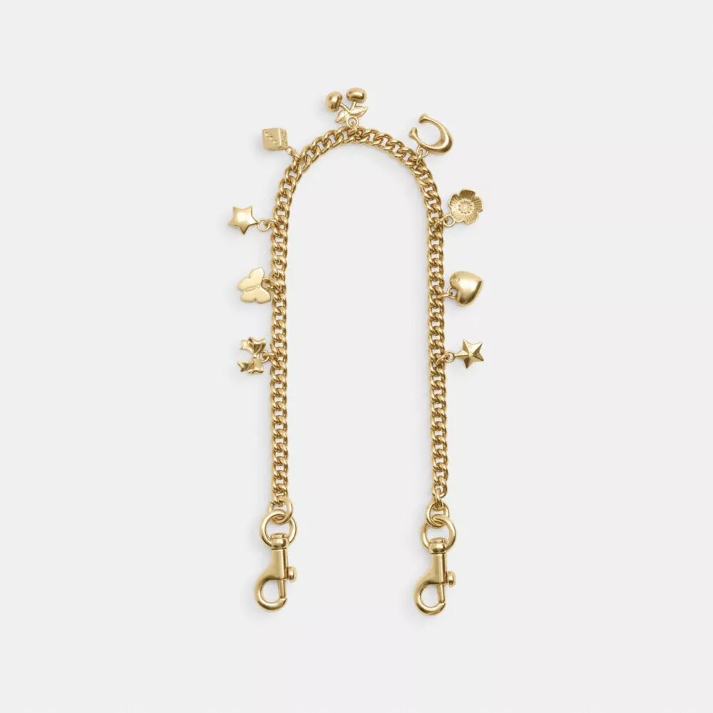 Correa con cadena de colgantes de Charms