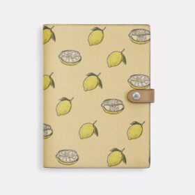 Cuaderno con estampado de limones