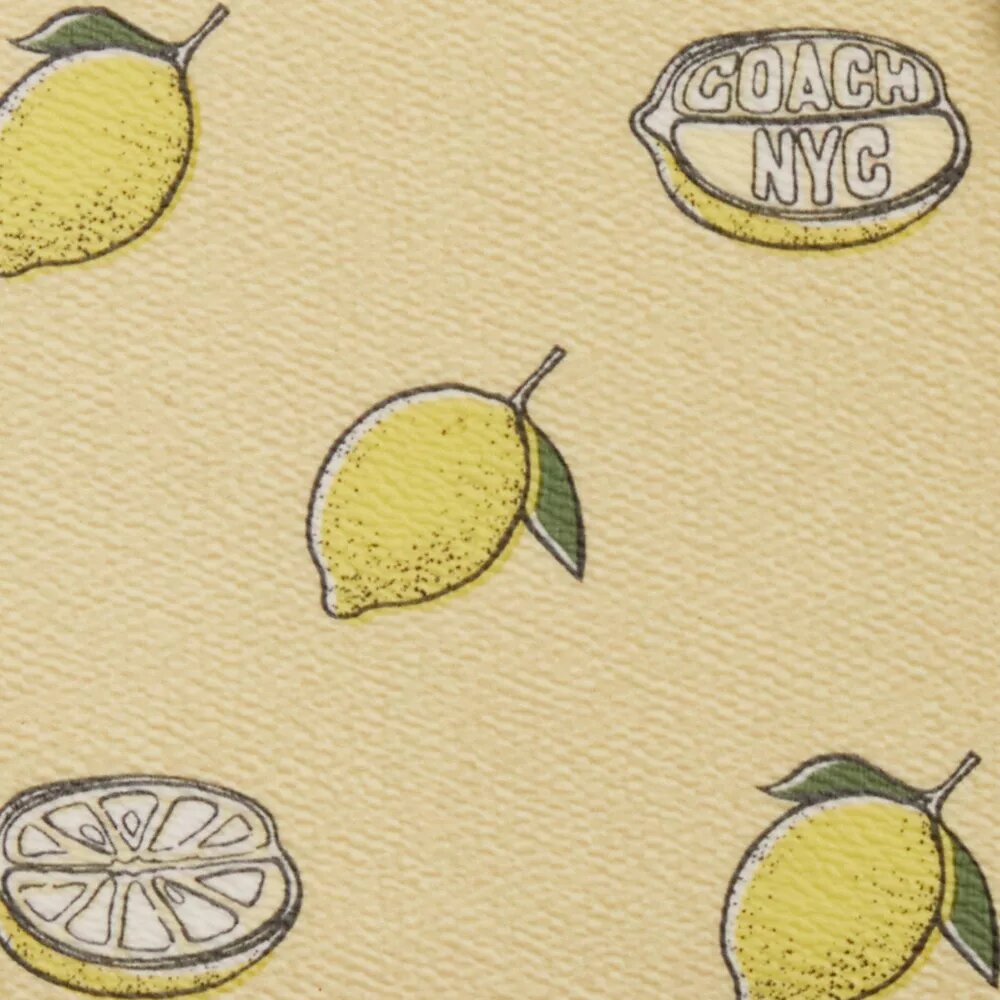 Cuaderno con estampado de limones