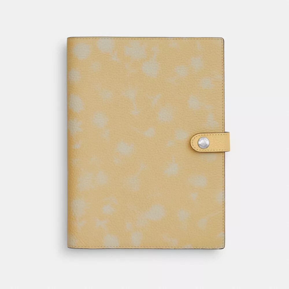 Cuaderno con estampado floral