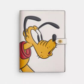 Cuaderno Disney x Coach con Pluto