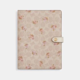 Cuaderno en Signature Canvas con estampado floral