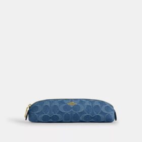 Estuche de lápices en denim característico
