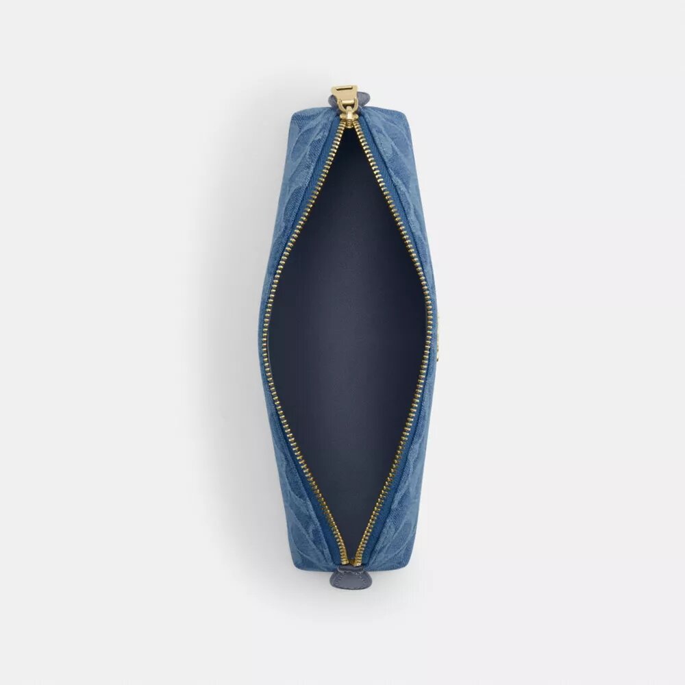 Estuche de lápices en denim característico