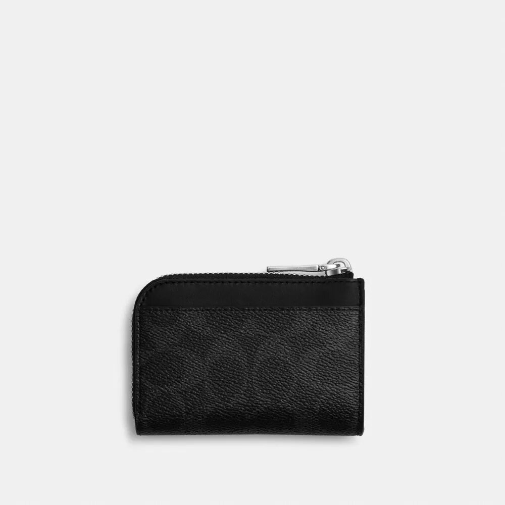 Estuche para llaves con cremallera en L de Signature Canvas