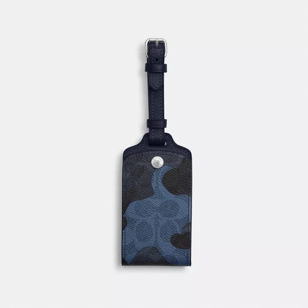 Etiqueta de equipaje con estampado de camuflaje exclusivo