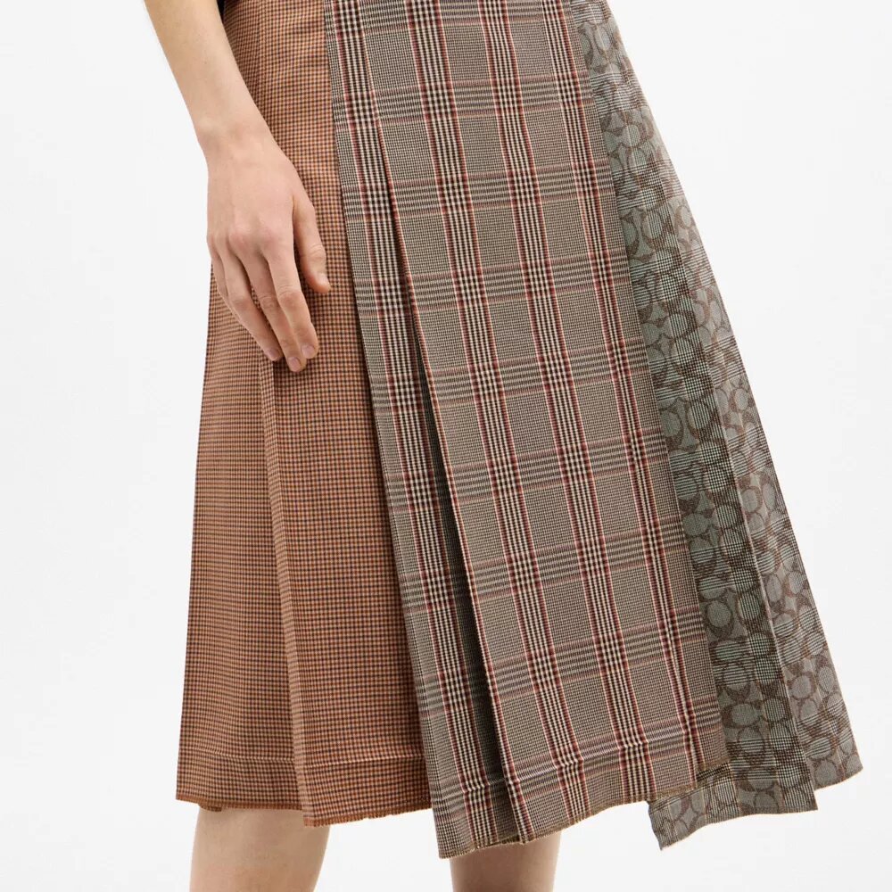 Falda plisada Heritage