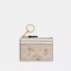 Funda de identificación «Mini Skinny» en Signature Canvas con estampado floral