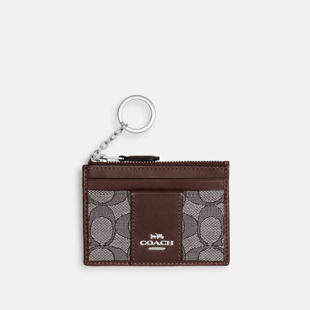 Funda de identificación mini y estrecha en jacquard exclusivo
