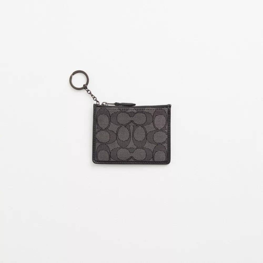 Funda para DNI «Mini Skinny» restaurada en jacquard textil exclusivo