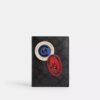 Funda para pasaporte en Signature Canvas con parches
