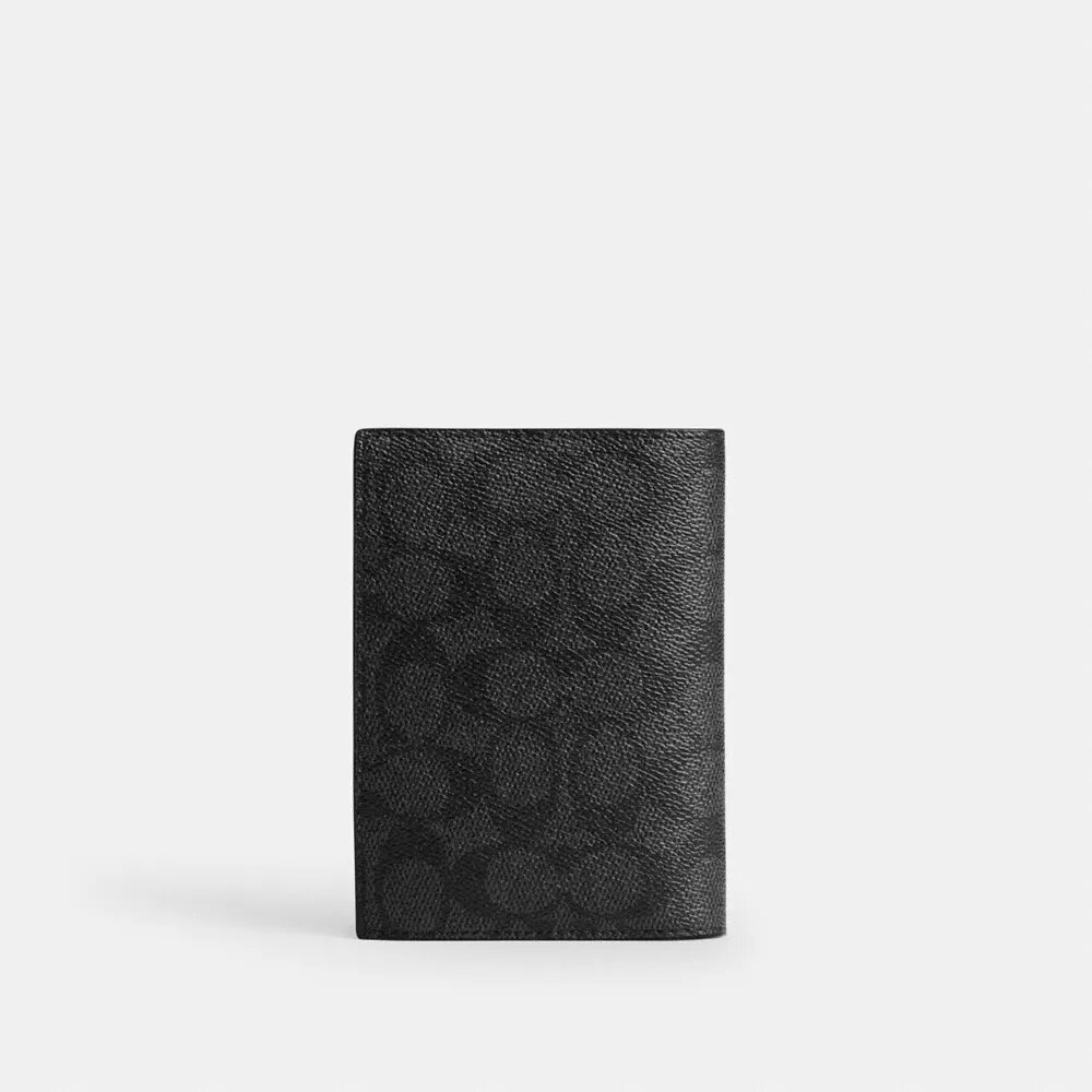 Funda para pasaporte en Signature Canvas con parches