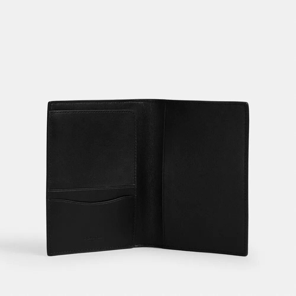 Funda para pasaporte en Signature Canvas con parches