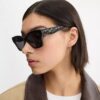 Gafas de sol cuadradas acolchadas
