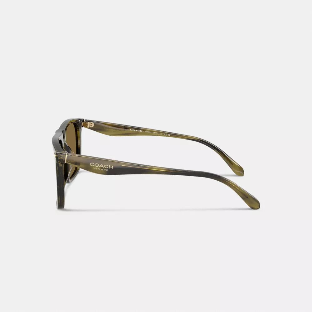 Gafas de sol cuadradas con parte superior plana