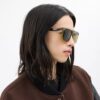 Gafas de sol cuadradas con parte superior plana