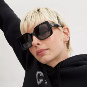 Gafas de sol cuadradas de gran tamaño