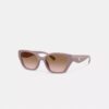 Gafas de sol cuadradas de ojo de gato con detalles metálicos en forma de «C»
