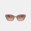 Gafas de sol cuadradas de ojo de gato con detalles metálicos en forma de «C»