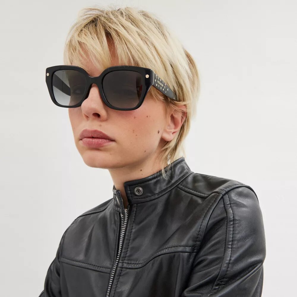 Gafas de sol cuadradas extragrandes «Charms»