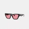 Gafas de sol de ojo de gato con detalle «C»