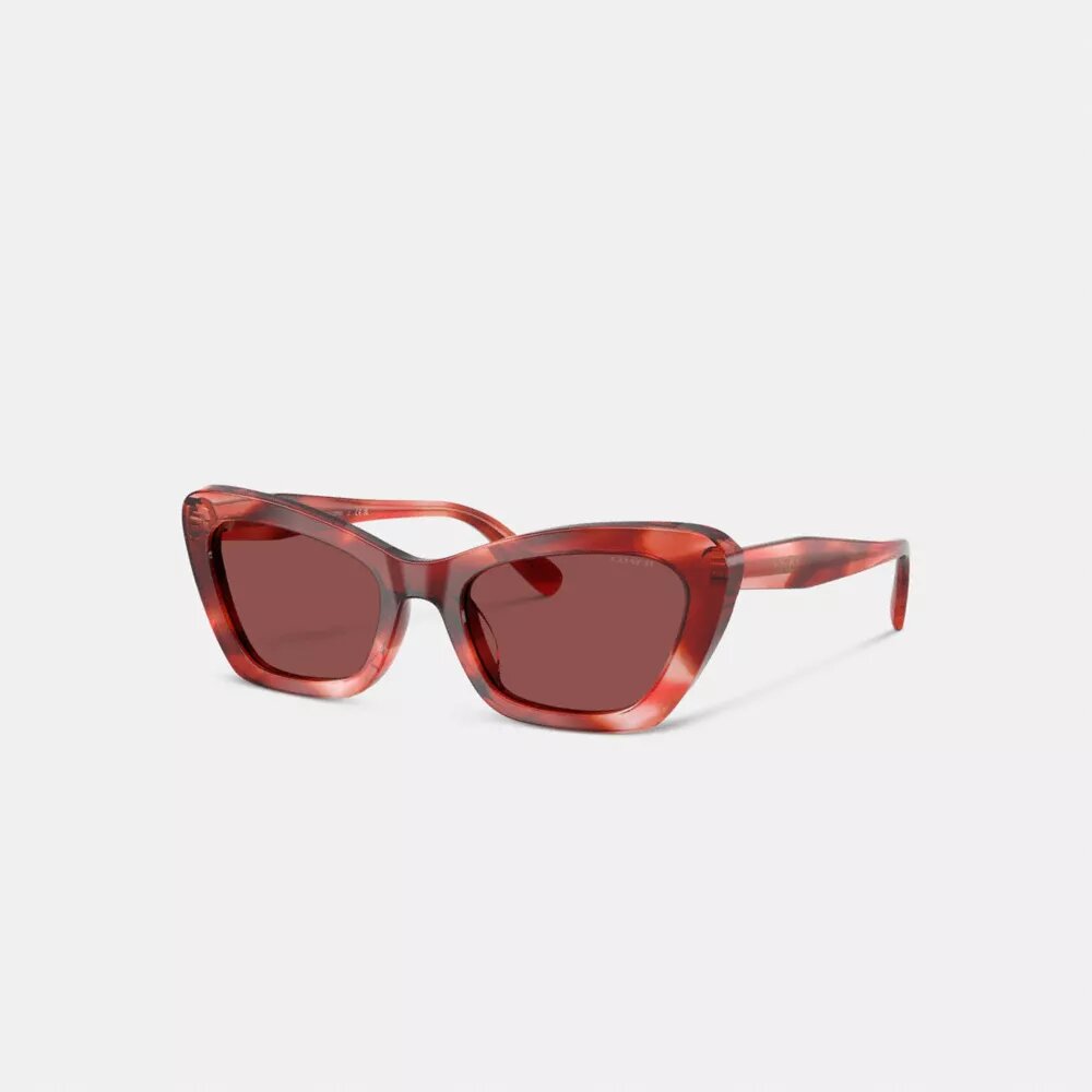Gafas de sol de ojo de gato con montura de alambre
