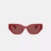 Gafas de sol geométricas de ojo de gato