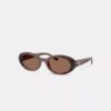 Gafas de sol ovaladas estrechas