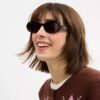 Gafas de sol ovaladas estrechas