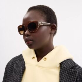 Gafas de sol ovaladas «Maxi Sculpted C»
