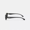 Gafas de sol ovaladas tipo «ojo de gato» con detalles dorados