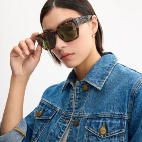 Gafas de sol oversize de ojo de gato