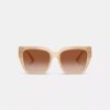 Gafas de sol oversize de ojo de gato