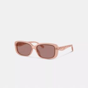 Gafas de sol rectangulares acolchadas