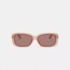 Gafas de sol rectangulares acolchadas