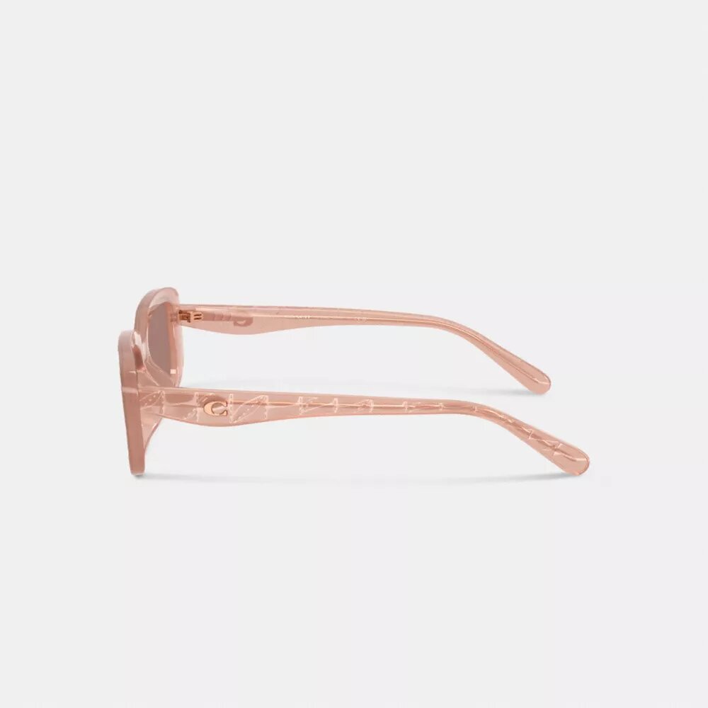 Gafas de sol rectangulares acolchadas