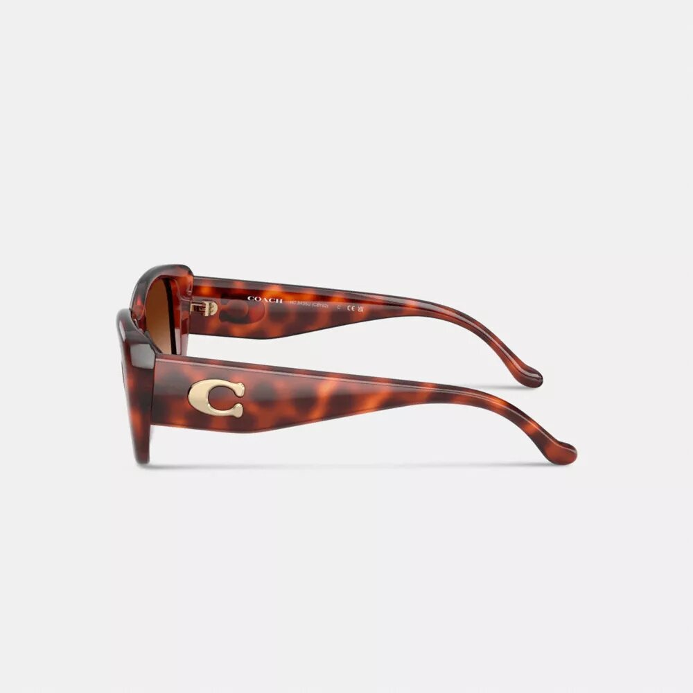 Gafas de sol rectangulares extragrandes «Maxi Sculpted C»