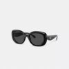 Gafas de sol redondas con herrajes C