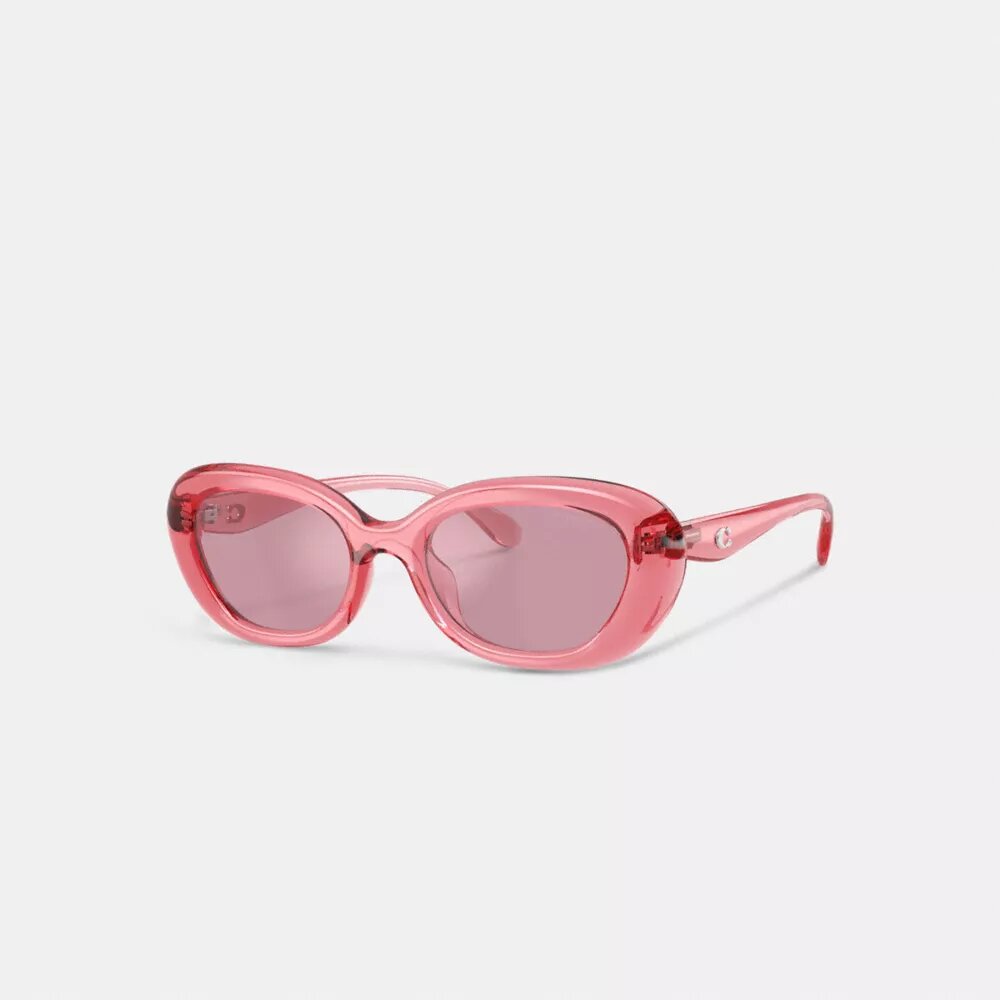 Gafas de sol redondas con herrajes C