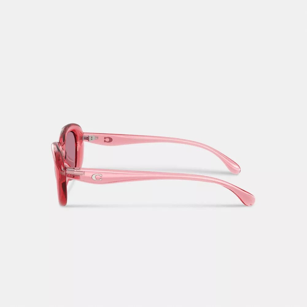Gafas de sol redondas con herrajes C