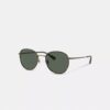 Gafas de sol redondas Windsor de metal